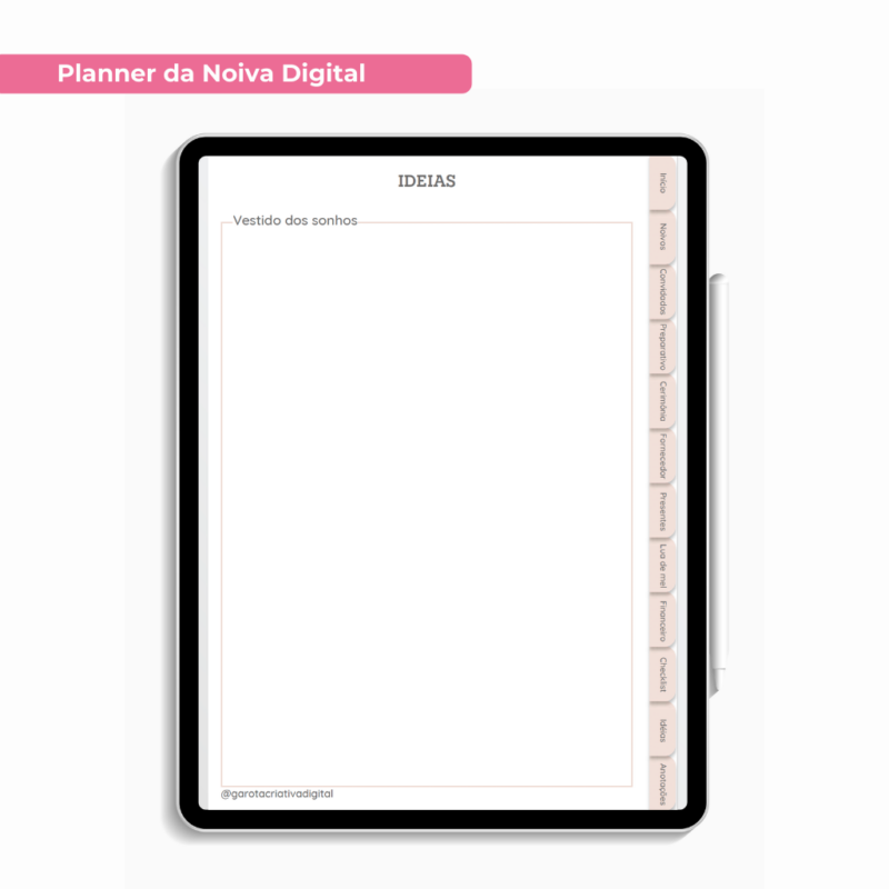 Planner da Noiva Digital Versão Teste - Image 8