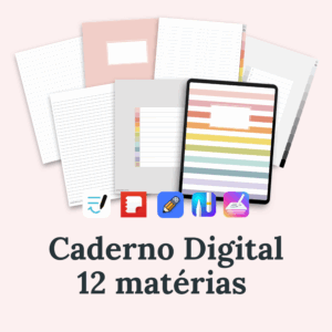 Caderno Digital 12 Materias