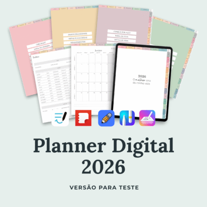 Planner Digital 2026 Versão Teste